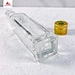 High quality 125ml clear cylinder olive oil glass bottles with aluminum cap